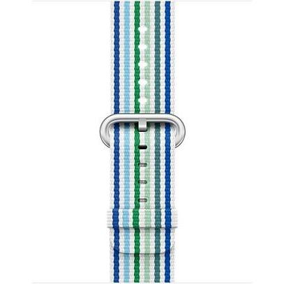 Apple Gewobenes Armband (38 mm, Nylon), Uhrenarmband, Blau