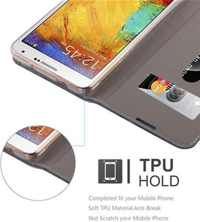 Actual product image Cadorabo Book Jeans Optics Cover (Samsung Galaxy Note 3)