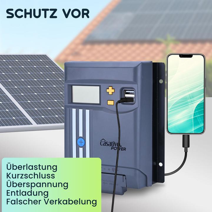 Image du produit Casativo MPPT Solarladeregler