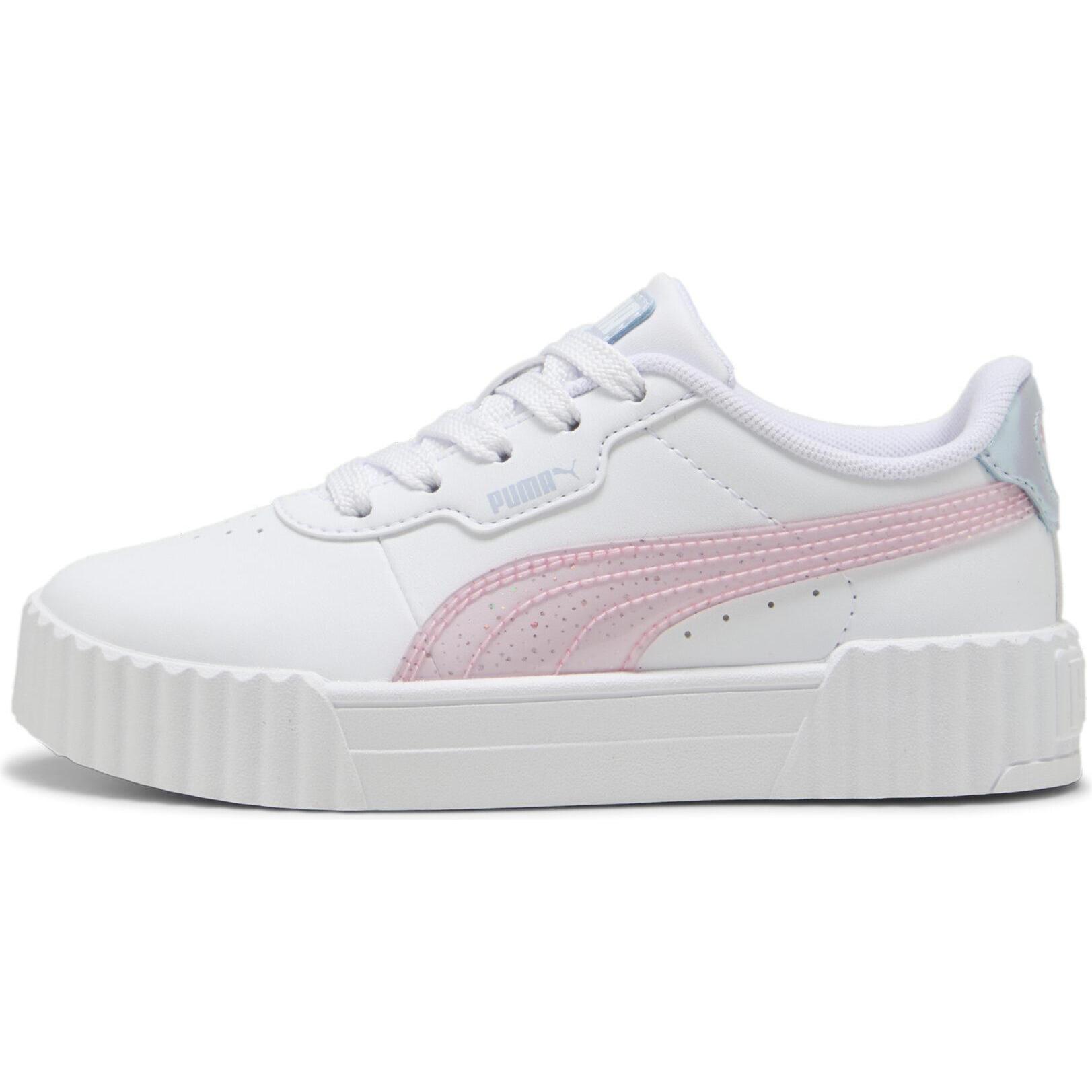 Puma, Damen, Sneaker, Carina 3.0 Blurry Dreams PS, Weiss, (32)