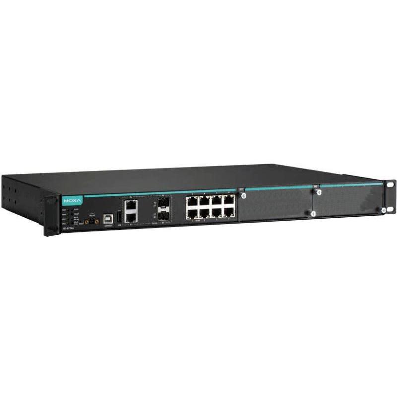 Moxa 24 + 2G-PORT MODULAR MANAGED E, Netzwerk Switch