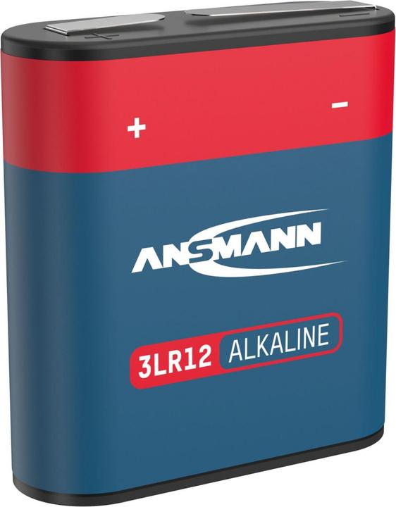 Actual product image Ansmann 3LR12A flat alkaline battery 1500-0053 (1 pcs., 3R12, 4200 mAh)