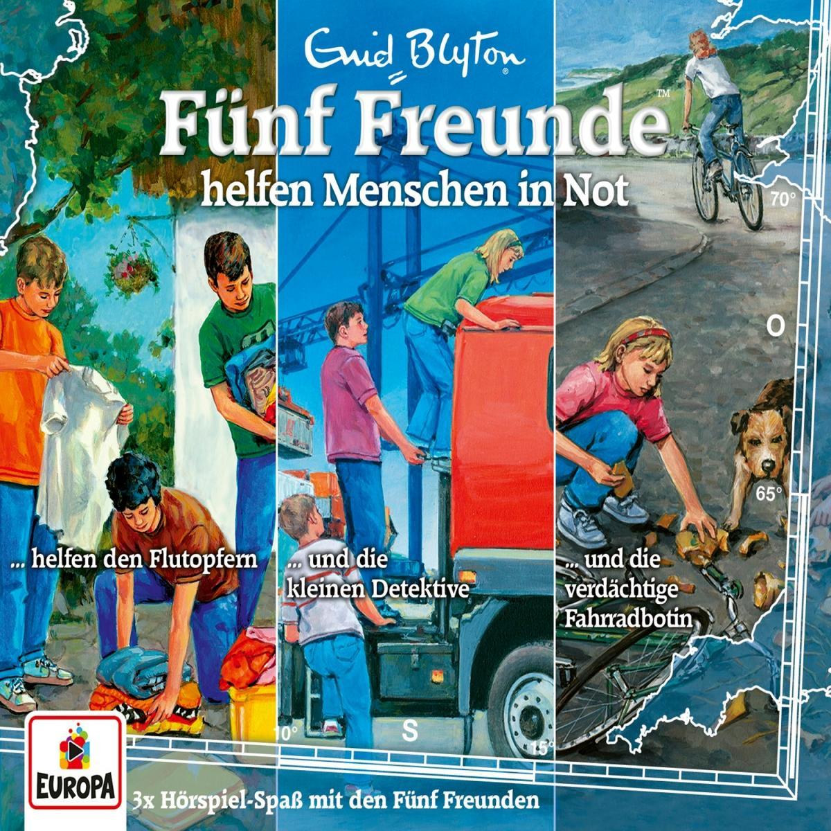 Fünf Freunde - 40 Box Menschen in Not (F115,129,146), Hörbücher