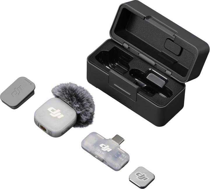 Actual product image DJI Mic Mini 2 (1 TX + 1 Mobile RX + Charging Case)