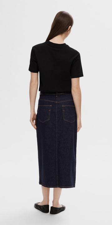 Immagine prodotto Selected Femme Gonna midi di jeans (40)