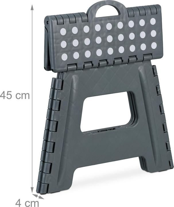 Actual product image Relaxdays Folding Stool L