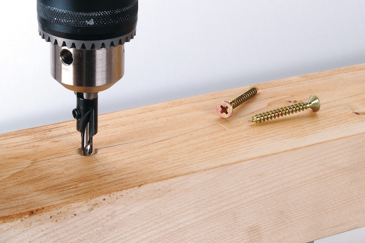 Actual product image wolfcraft Screw Starter With Countersink, Ø 5-8 mm (16 mm, 4.5 mm)