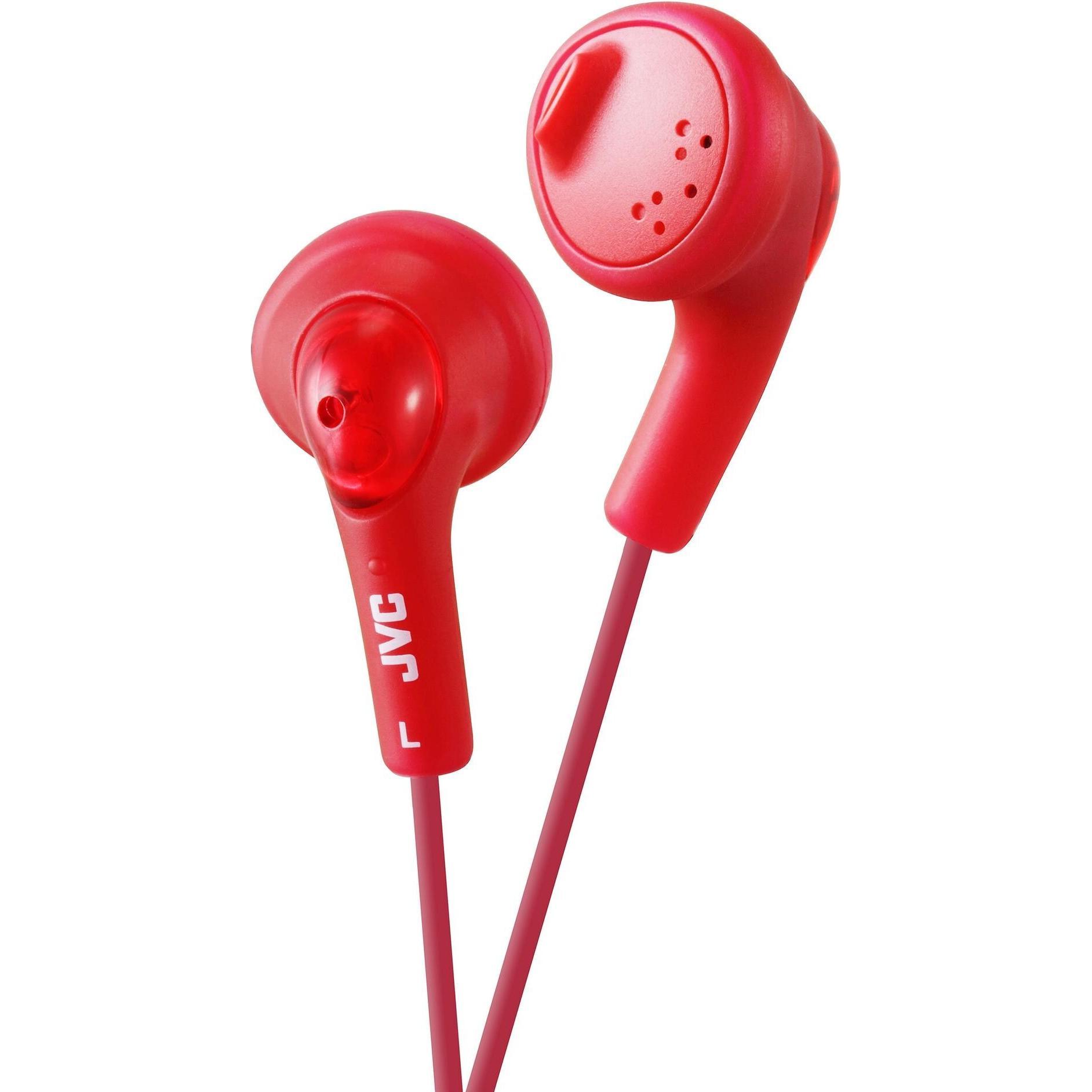 JVC Ha-F160 (ANC, Kabelgebunden), Kopfhörer, Rot