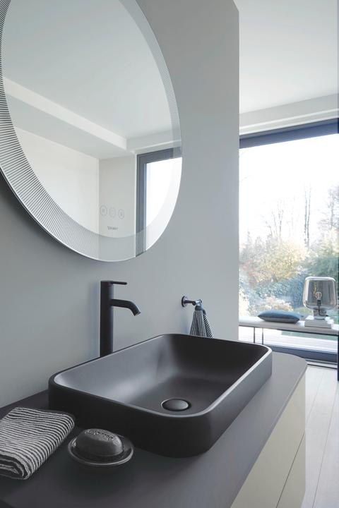 Actual product image Duravit Happy D.2 Plus Vanity unit for wall-mounted console, 1000x550 mm, 2 drawers, for furniture w (61.50 x 55 x 106 cm)