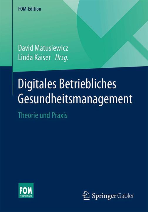 Produktbild Digitales Betriebliches Gesundheitsmanagement (Deutsch, 2018)