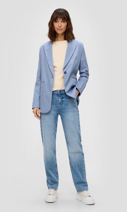 Produktbild s.Oliver Strickpullover Strickpullover mit weiten Ärmeln (40)