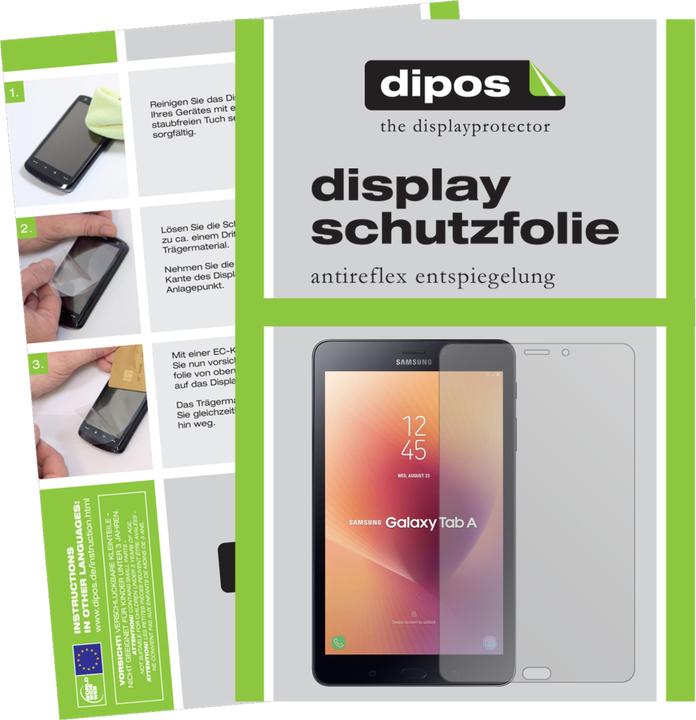 Immagine prodotto Dipos Pellicola Protettiva Antiriflesso (2 Pezzo/i, Scheda Galaxy A 8.0 (2017))