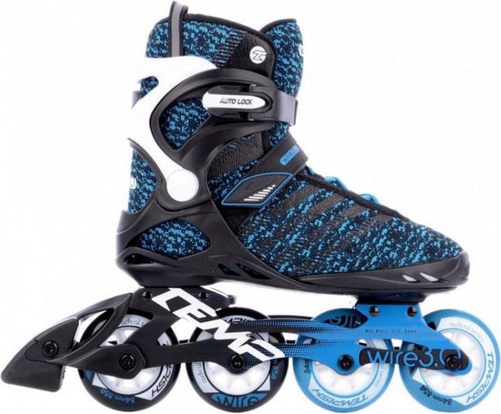 Tempish - Wire 3.0 84 Skeelers - Zwart - Blauw - 41