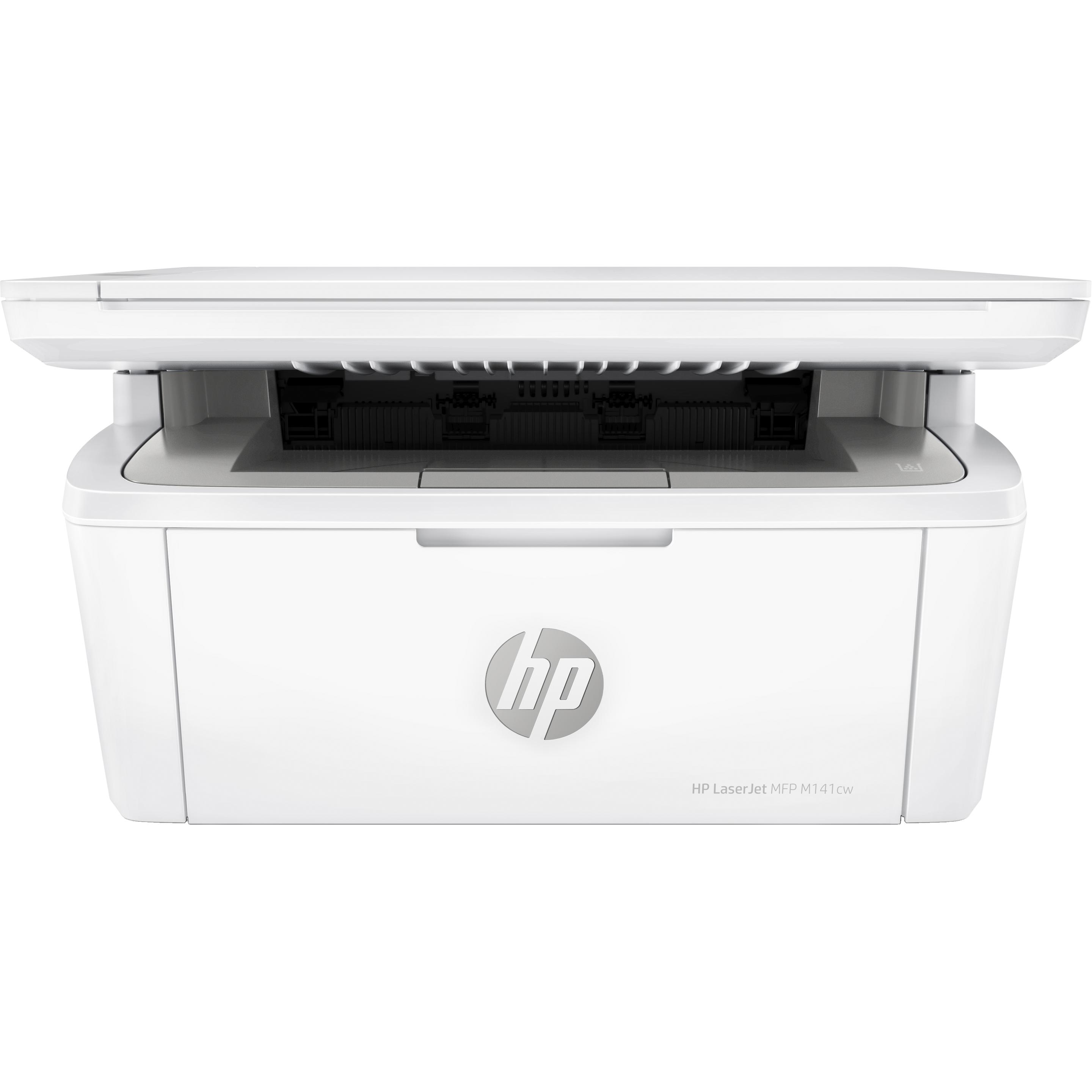 HP LaserJet M140we (Laser, Schwarz-Weiss), Drucker, Weiss