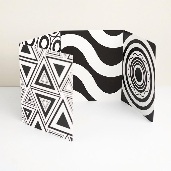 Activity Board Lerner - Hoher Kontrast - Baby - Sensorisch - Klapptafel