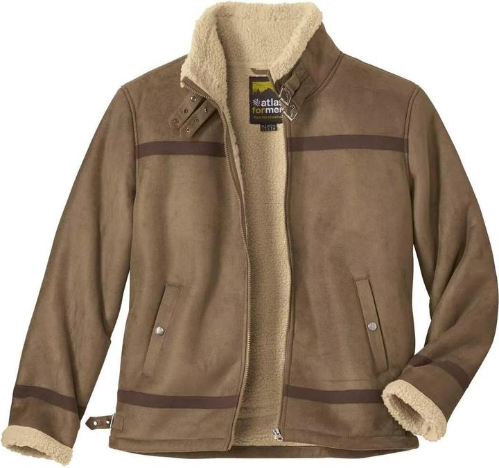 Image du produit Atlas For Men Veste doublée en faux daim avec sherpa (4XL)