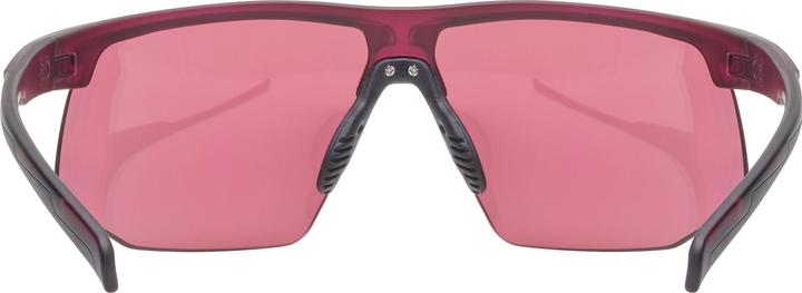 Actual product image Uvex aerios (Cranberry Matt, Mirror Rose)