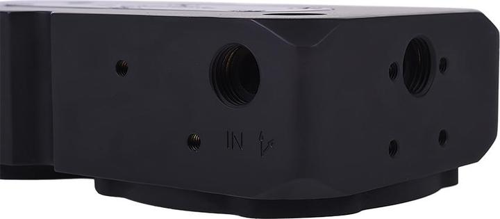 Image du produit Alphacool Couverture de glace D5 Dual Messing Aufsatz - Deep Black