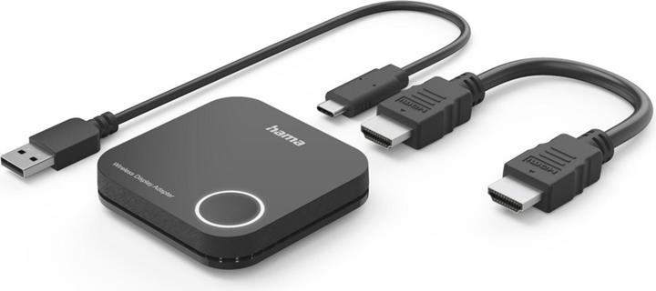Produktbild Hama Wireless-Display-Adapter, HDMI™, Full-HD 1080p, inkl. Kabel (30 m, HDMI 1)