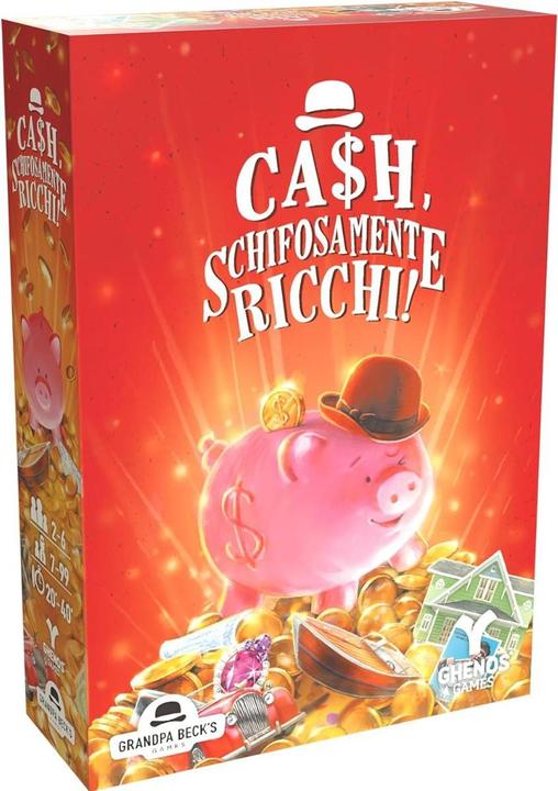 Ghenos Games Ca$h - Schifosamente Ricchi (2 - 7 Spieler)
