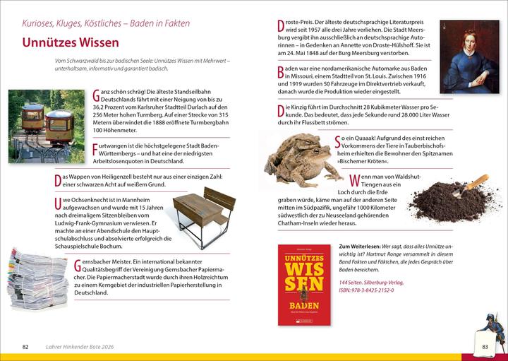 Produktbild Lahrer Hinkender Bote 2026 (15 x 21 cm)