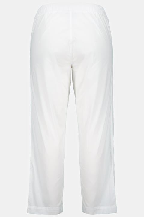 Immagine prodotto Ulla Popken Pantaloni chino a 7/8 modello Ruby con taglio della gamba dritto e ampio e cintura elastica (50)