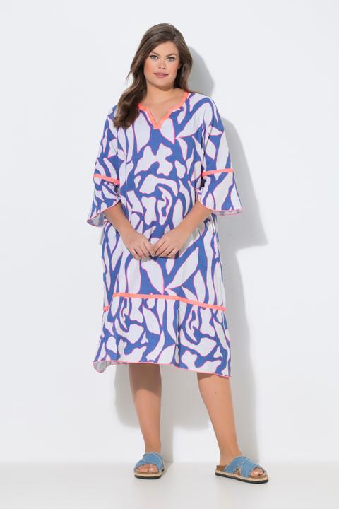 Image du produit Laurasøn Robe en mousseline à manches 3/4 (52)