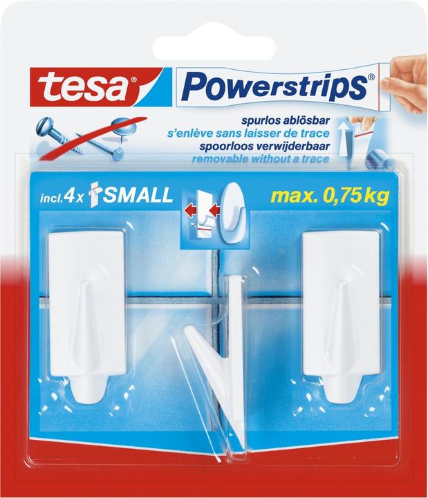Produktbild tesa Powerstrips Haken SMALL trend