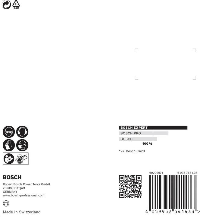 Immagine prodotto Bosch Professional Zubehör Esperto C470 (80)