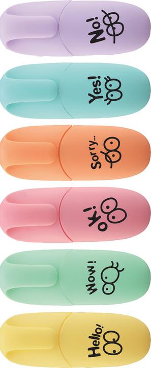 Produktbild Q-Connect Textmarker Mini Pastel (6x)