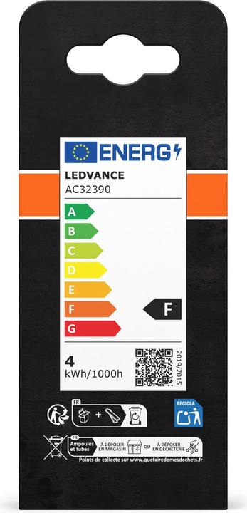 Produktbild Osram Vintage 1906 Led Classic A (E27, 4 W, 410 lm, 1 x, F)