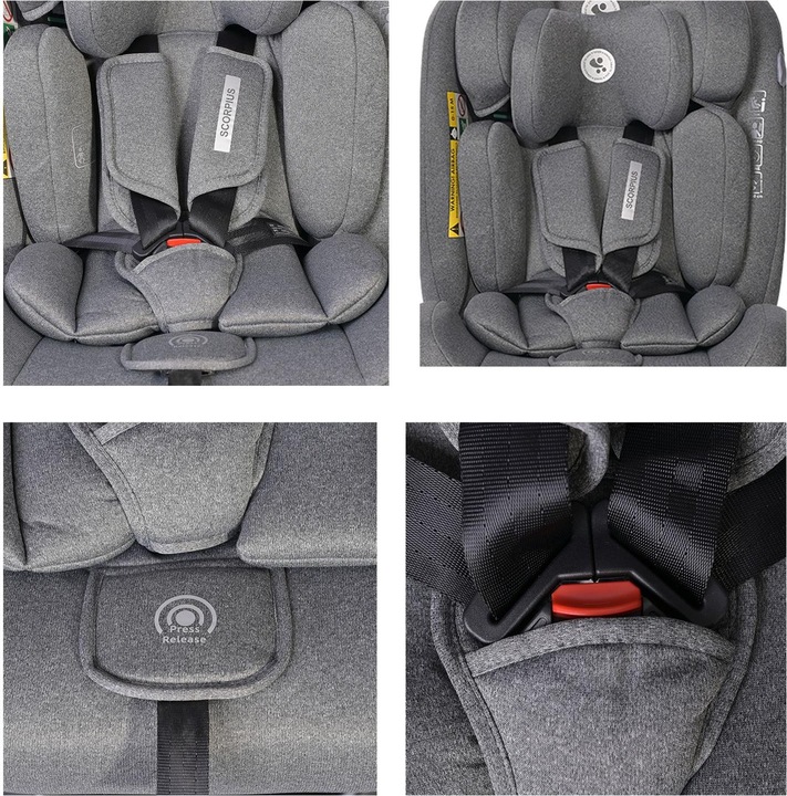 Produktbild Lorelli Kindersitz Scorpius i-Size (Kindersitzerhöhung, ECE R129/i-Size Norm)