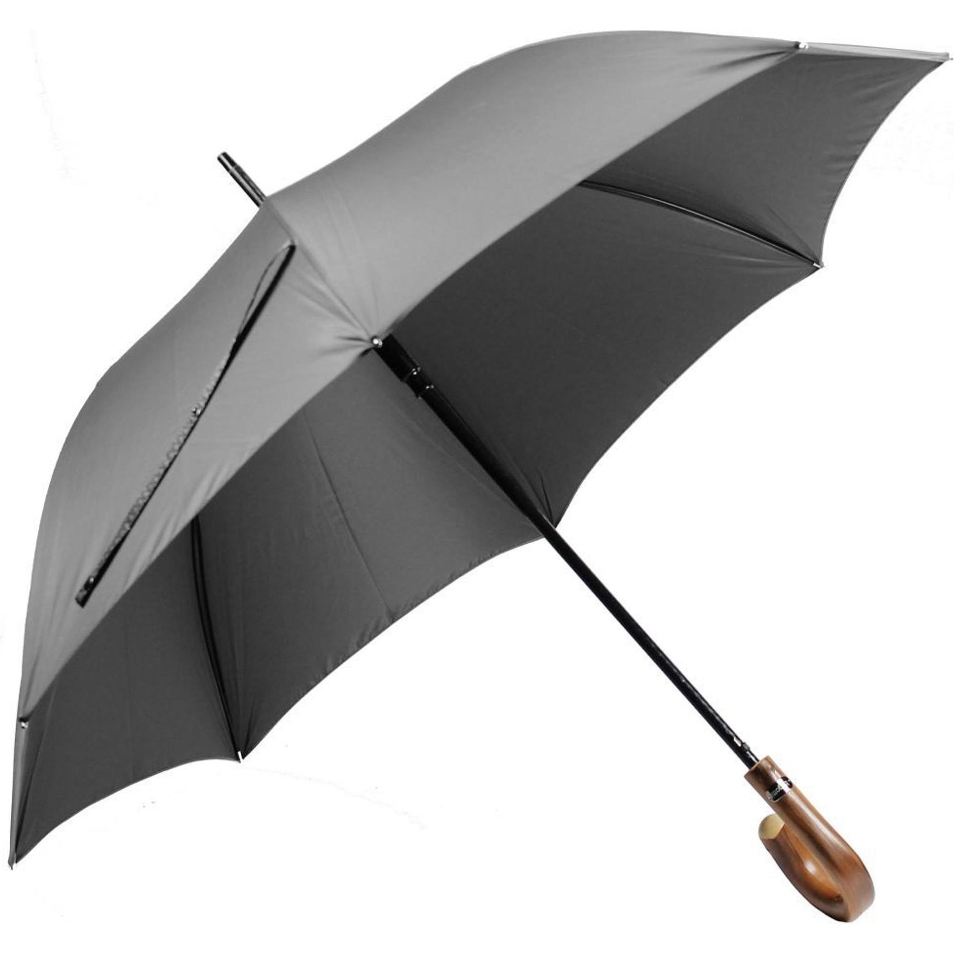 Doppler Manufaktur, Regenschirm, Knight Stockschirm 98 cm, Grau