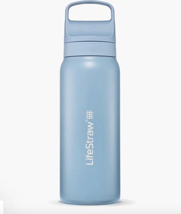 Actual product image LifeStraw Go Steel 650ml (icelandic blue) (0.65 l)