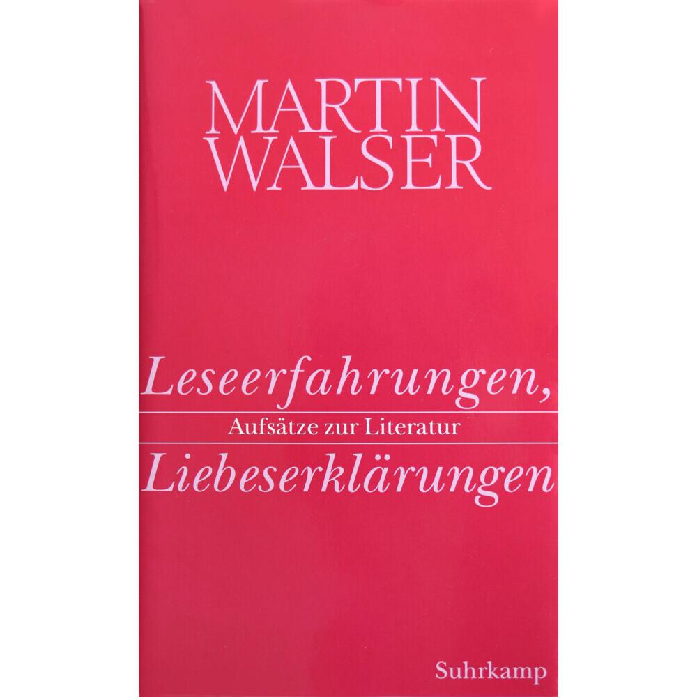 Suhrkamp Werke in zwölf Bänden (Martin Walser, Deutsch), Sonstige Literatur