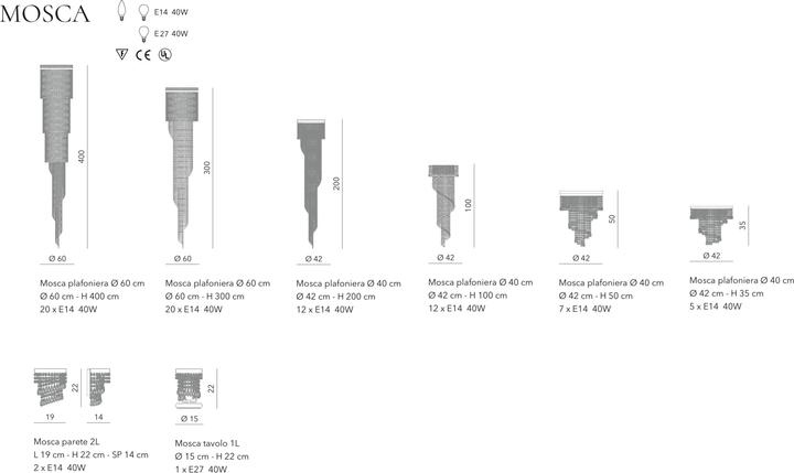 Produktbild zz_ArchivedByPCD_Mutoni Light Mosca (E14)