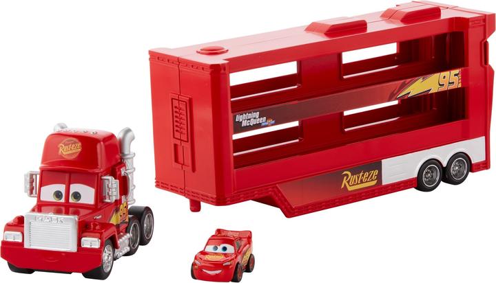 Produktbild Disney Cars Mini Racer Transporter Mack (inkl. 1 Mini Racer)