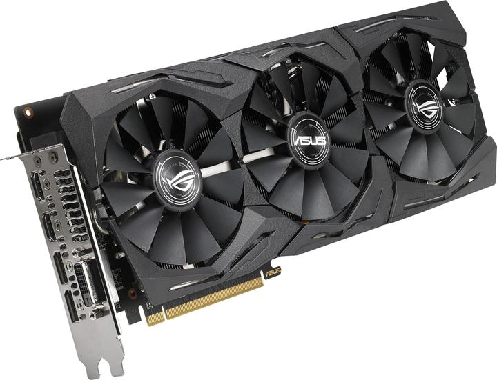 Actual product image ASUS Radeon RX 580 STRIX T8G GAMING (8 GB)