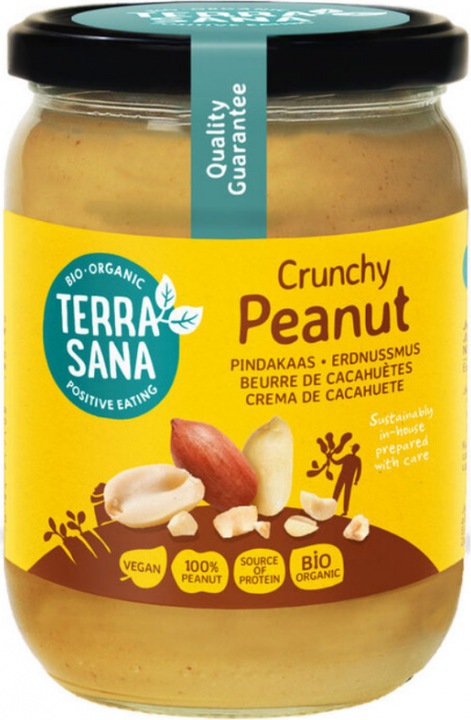 Actual product image Terra Sana Peanut butter crunchy (500 g)