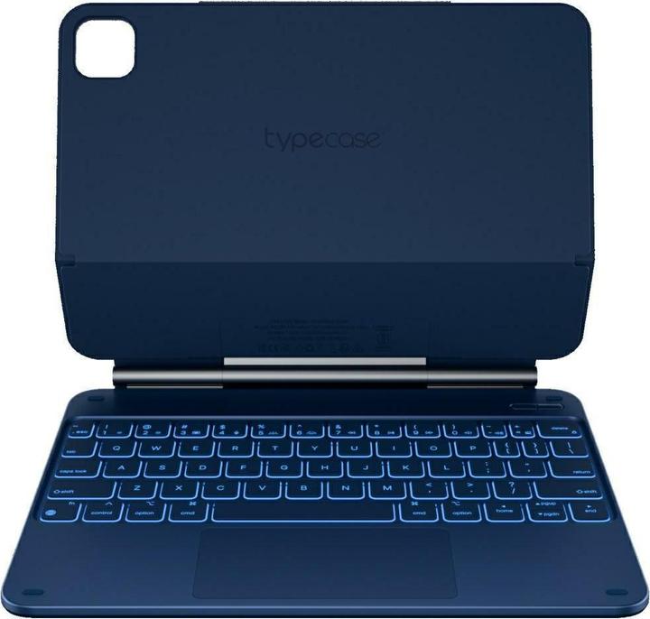 Actual product image Typecase Case Edge with keyboard for iPad Air 11" 2024/2025 pacific blue (Eng. Int., Apple iPad Air 11 2024, Apple iPad Air 11 2025, Apple iPad Air 11 2026)
