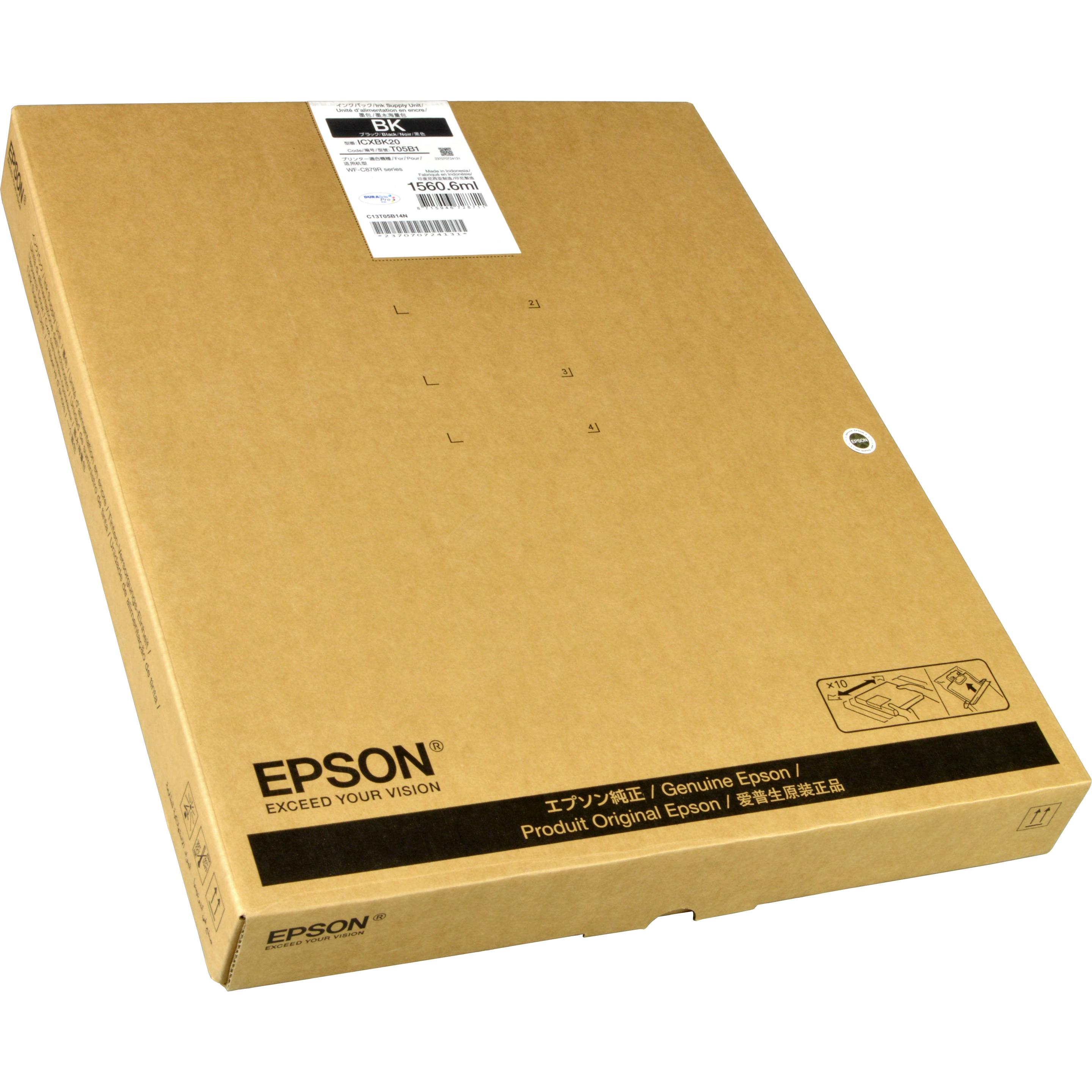 Thumbnail - Epson, Druckerpatrone, Tinte schwarz 86000S (BK)