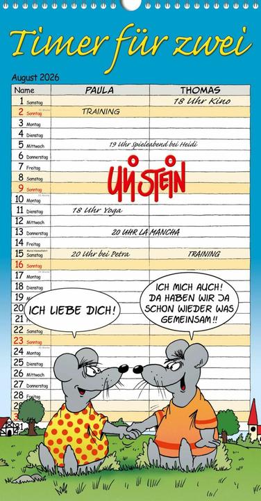 Stein:Uli Stein Timer für zwei 2026: Mo (Hardcover, German)