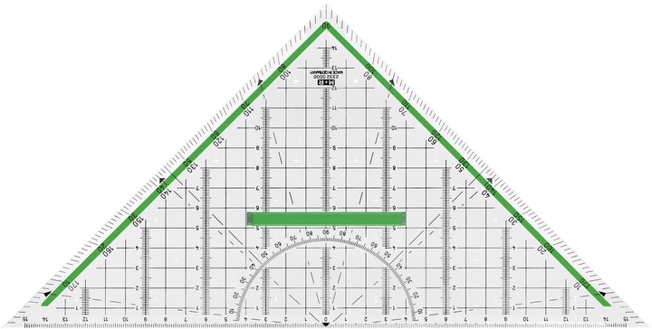 M+r Möbius Ruppert 2332 - 0000 - Triangle - Black - Red - White - Polystyrene - 32 cm (320 mm)