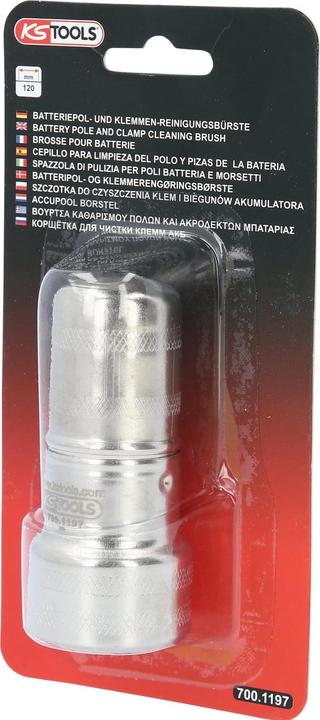 Actual product image KS Tools Battery terminal cleaning brush.120mm