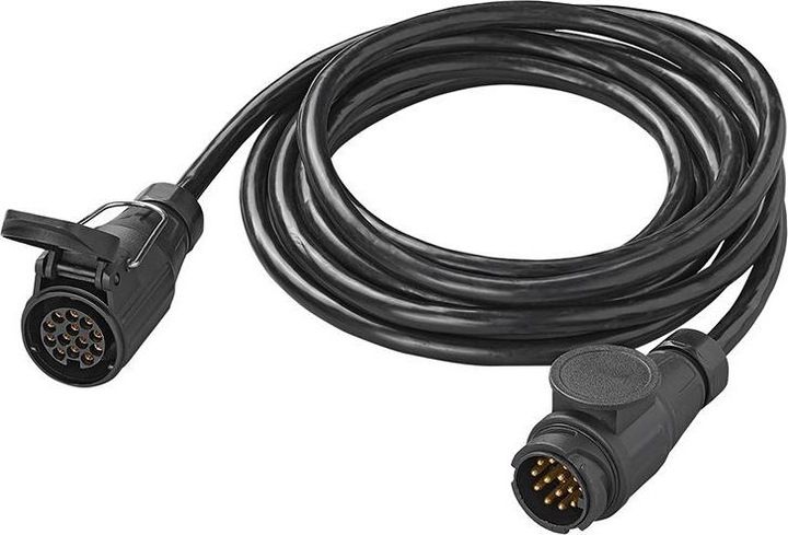 Produktbild ProPlus Verlängerungskabel mit Stecker und Steckdose 13-polig