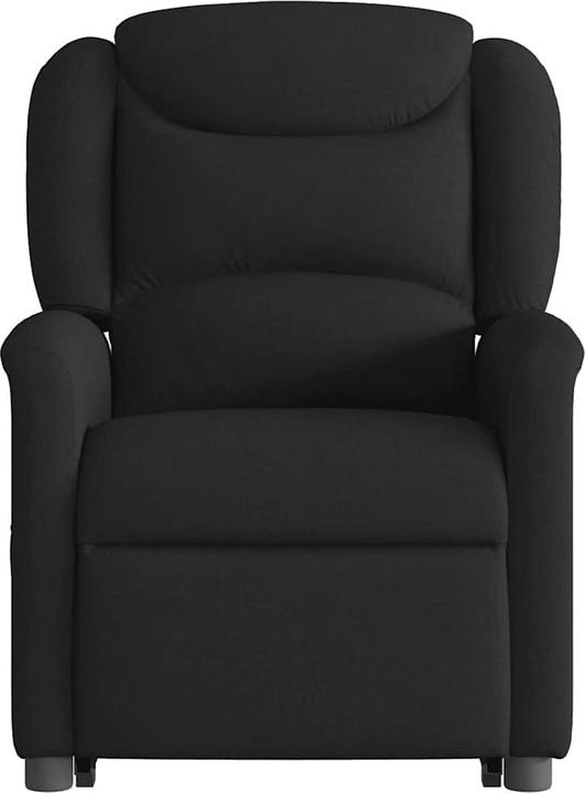 Produktbild VidaXL Massagesessel mit Aufstehhilfe Schwarz Stoff