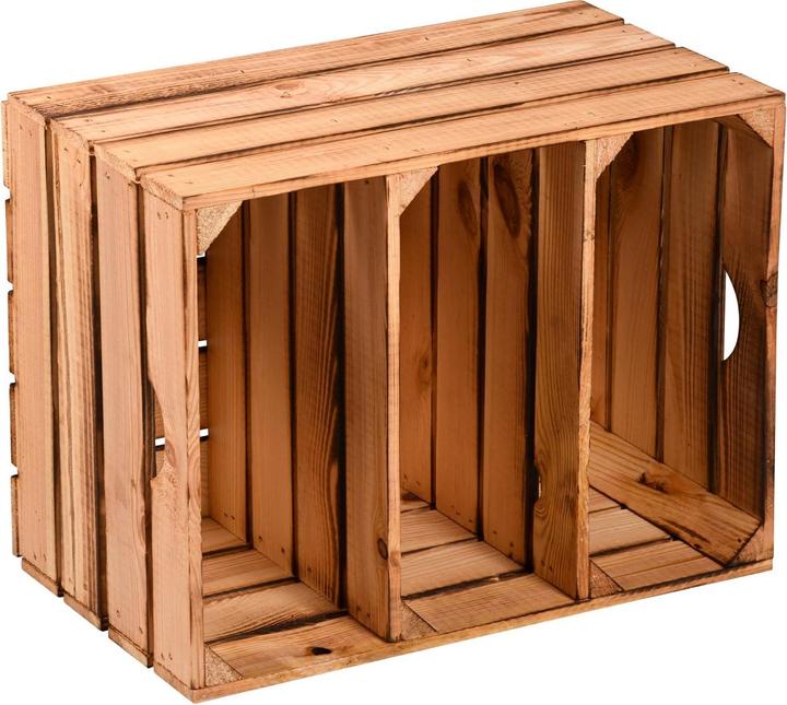 Image du produit Kesper Caisse décorative flammée (36 cm)