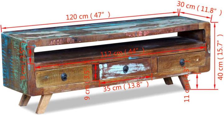 Produktbild vidaXL TV-Schrank (30 x 30 x 40 cm)