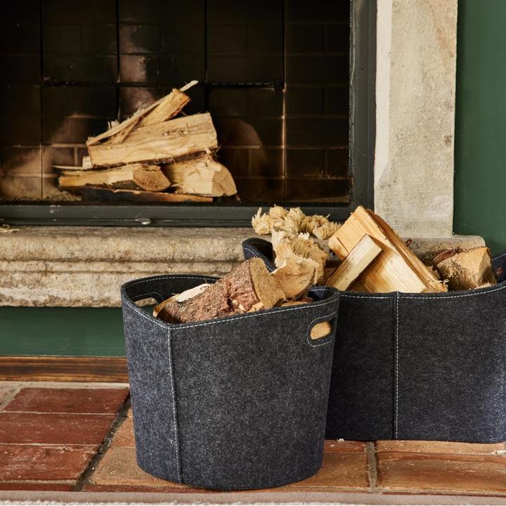 Actual product image Siena Home Felt firewood bag (31 x 39 cm)