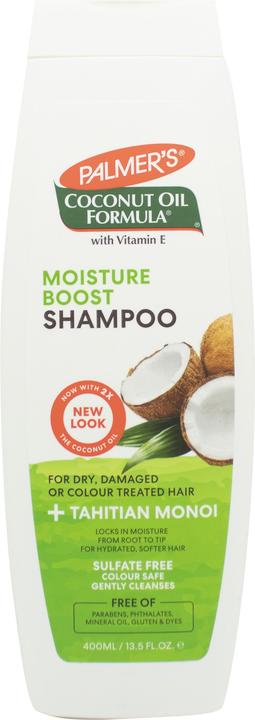 Immagine prodotto Palmer's Shampoo condizionante all'olio di cocco Formula Shampoo nutriente e idratante con noce di cocco (400 ml, Shampoo liquido)